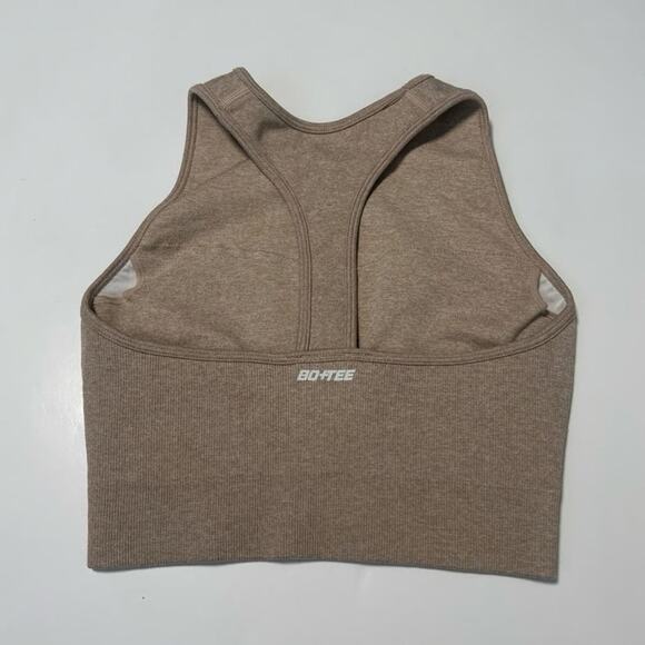 Bo+Tee Longline Sports Bra - Picture 1 of 3
